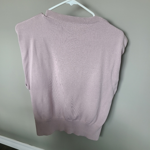 Babaton Cap Sleeve Knit Shirt - Picture 3 of 3